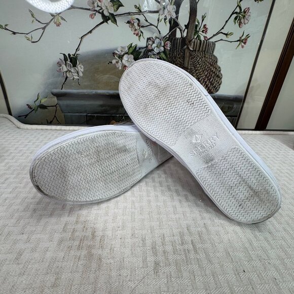 Sperry Top-Sider Mens Size 8.5 Gray Boat Shoes classic casual wear - Picture 6 of 7